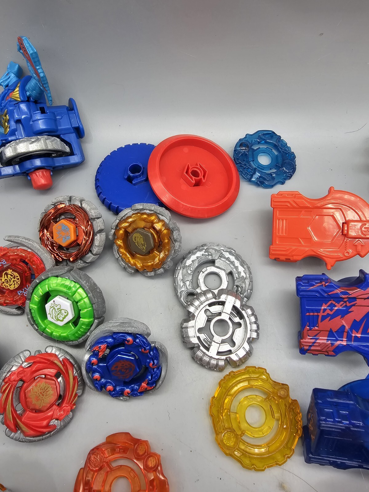 BEYBLADE Spin Battle Mixed Lot Energy Layer Metal Disk Tip