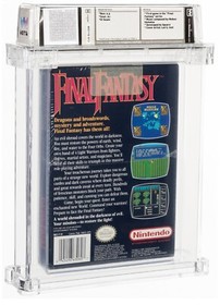 Final Fantasy 1990 Nintendo NES Wata 9.0 A+ Sealed Oval SOQ R Early Production