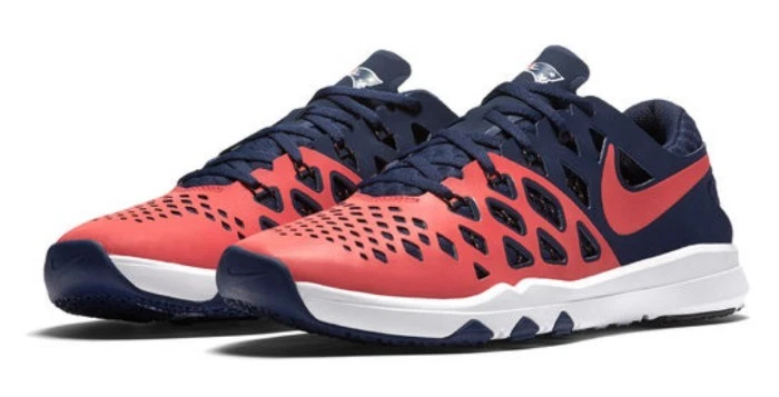 Nike Train Speed 4 AMP NFL New England Patriots Sz 11.5 Nike Train Speed 4 AMP NFL PATRIOTS NEW ENGLAND BLUE RED  main image 2