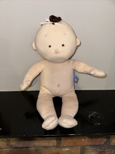 15” North American Bear Co Rosy Cheeks Blonde Baby Girl Doll Plush
