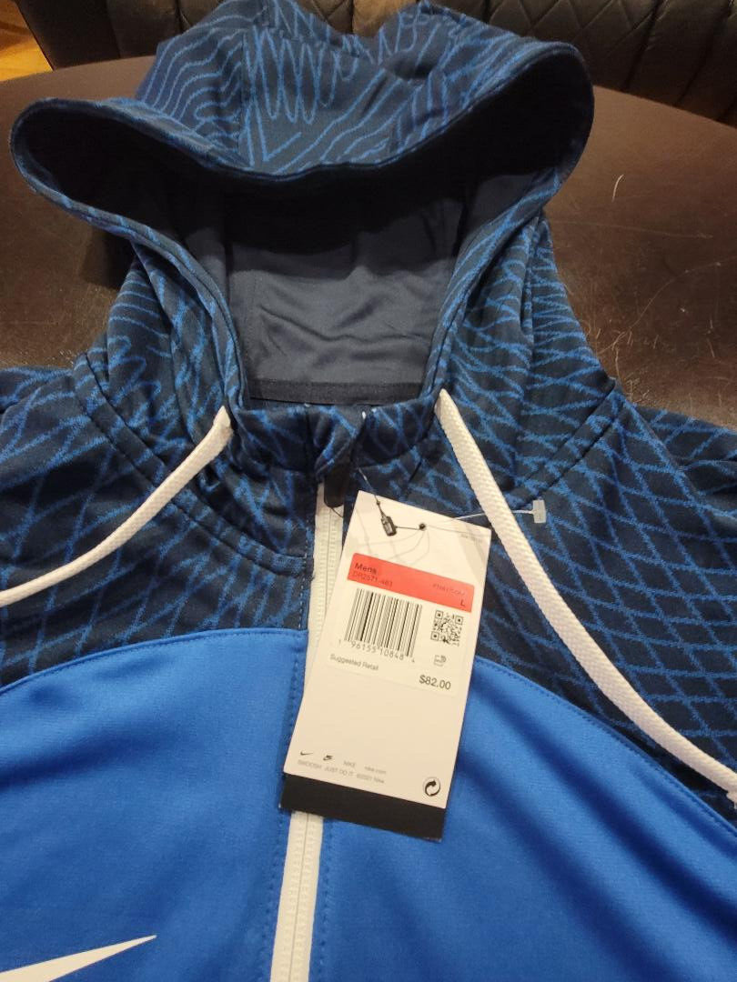 Nike Men's Dri-Fit Strike 23 Full Zip Hoodie Soccer Track Jacket