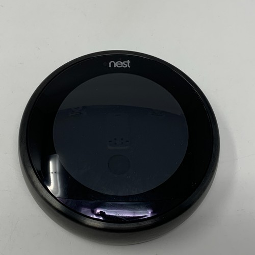 Nest 3rd Generation Black Learning Programmable Thermostat T3016US Matte w/ Base - Picture 2 of 9