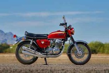 1969 Honda CB750 Sandcast lft  Motorcycle | 24x36 inch POSTER | vintage classic