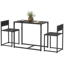 Dining Table Set Consists of A Dining Table and 2 Matching Chairs
