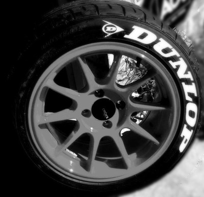 17'' Dunlop Tire Stencil For Paint Falken Kumho Michellin Bridgestone Toyo + More