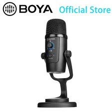 BOYA BY-PM500 USB Mic for Podcast/Studio Recording, Cardioid/Omni, 24bit/48kHz