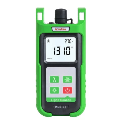 KOMSHINE Optic Fiber Light Source KLS-35 SM MM 1310/1490/1550nm FTTx Hand-Held Testers