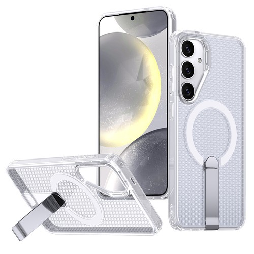 Custodia di raffreddamento ventilata 3D per Samsung Galaxy S25 Ultra S24 supporto magnetico cover - Foto 10 di 13