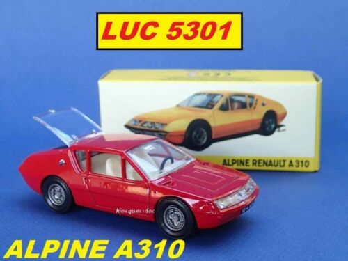 Voitures, camions et fourgons miniatures Dinky DINKY ATLAS 1411 ALPINE RENAULT A310 NEUF BOITE