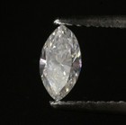 GIA loose certified .45ct SI1 J Marquise cut diamond estate vintage antique — photo 3