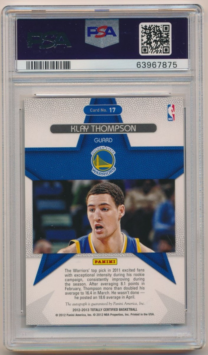 その他 Klay Thompson Auto Panini Rookie PSA s-l400.jpg