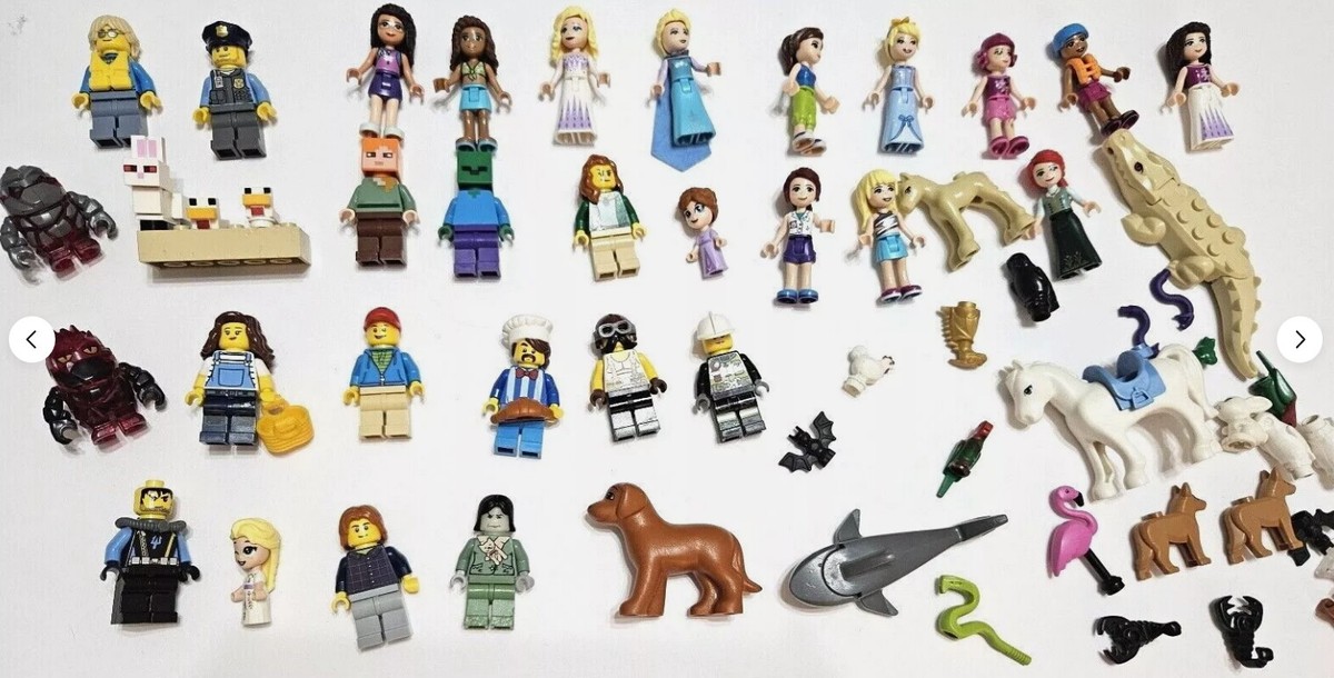 Lego Minifigures Crear Lego Charactors Minifigures, Animals, Parts