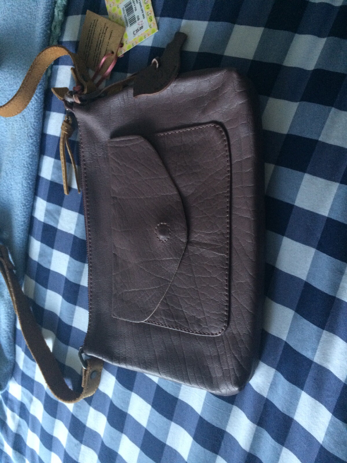 white stuff messenger bag