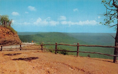 Round Top Mountain 3 Miles South of Jasper AK Newton County Vtg Postcard CP354