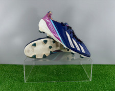 Adidas F50 Adizero FG Leather G65304 Elite US10 UK9.5 Blue boots Cleats mens Foo