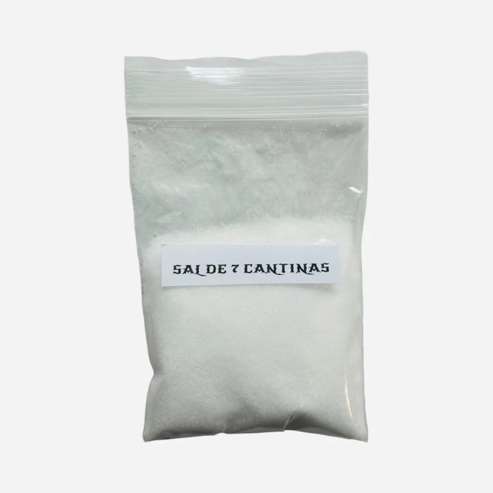 SAL DE 7 CANTINAS PARA SALAR Y MALDECIR A UNA PERSONA , CONTRA ENEMIGOS