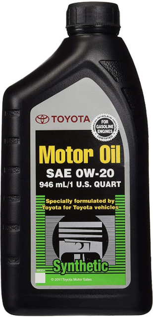 Toyota oil 0w20