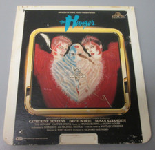 The Hunger - 1983 CED VideoDisc - Tony Scott David Bowie Catherine Deneuve Susan