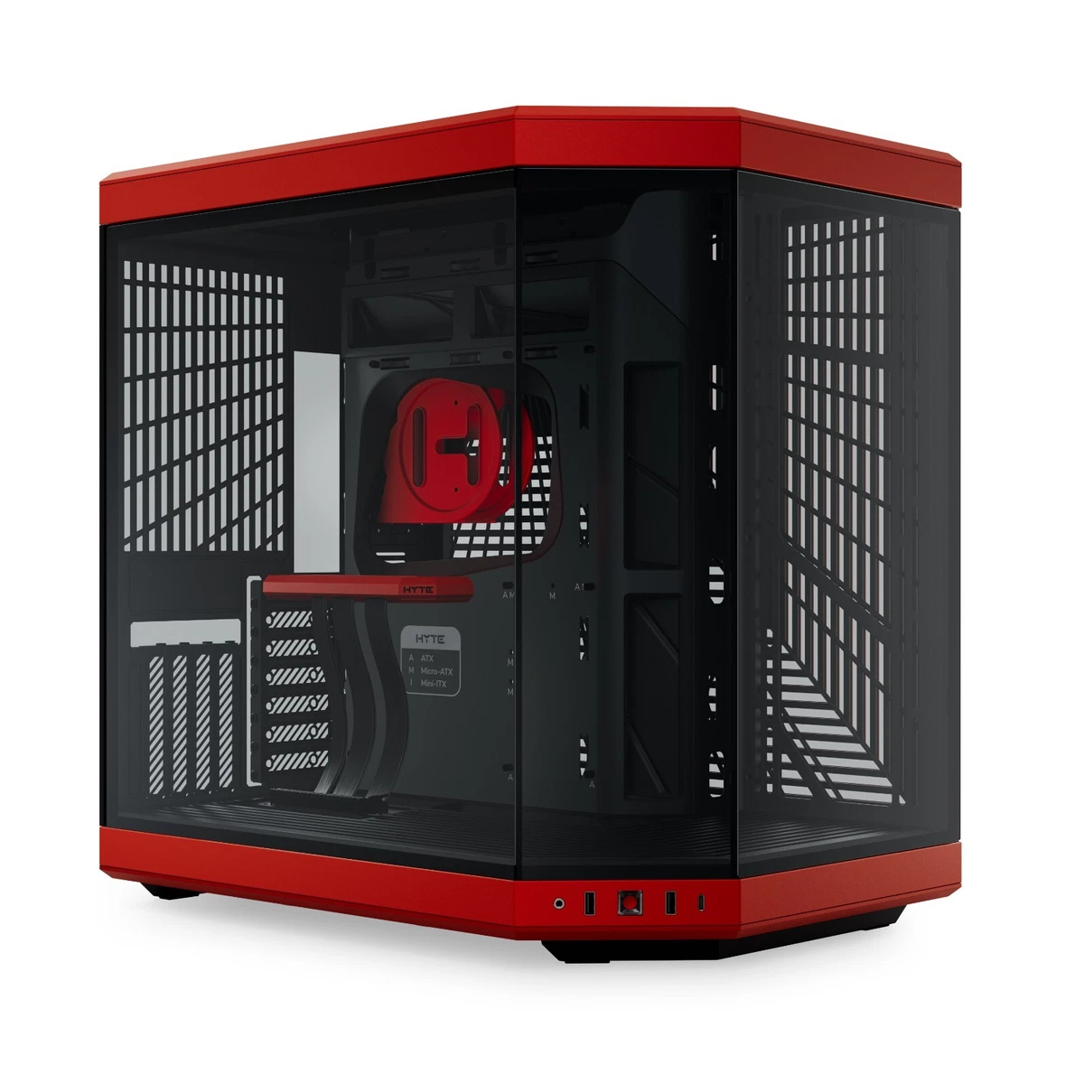 Red ATX Mid Computer Cases for sale | eBay