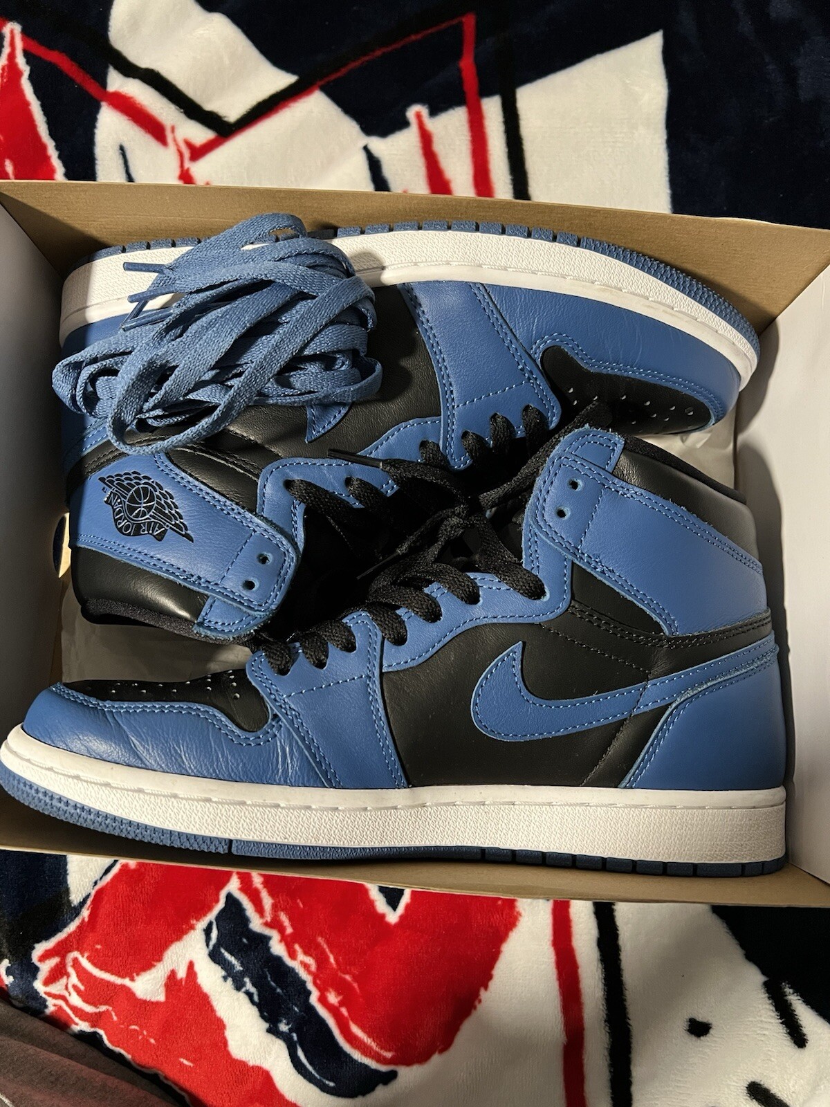 Size 9.5 - Jordan 1 Retro OG High Dark Marina Blue