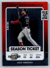 2021 Panini Contenders Optic Baseball #23 Alex Verdugo  Boston Red Sox