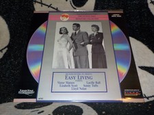 Easy Living Laserdisc LD Lucille Ball Victor Mature Free Ship 50 Orders