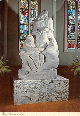 Ivan Mestrovic's Pieta Sacred Heart Church Notre Dame In
