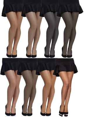 Merry Style Damen Strumpfhose plus size 20 DEN Halbmatt Durchsichtig XXL-XXXL