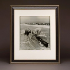 Marilyn Monroe 'Playful On The Beach' By Andre De Dienes