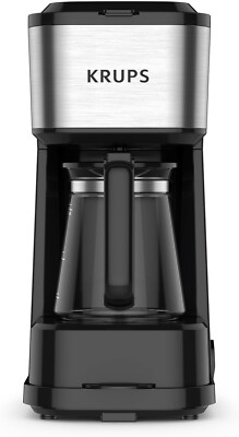 Krups Simply Brew Kaffeemaschine mit Filter 3 IN 1 Maschine Amerikanische KM207D