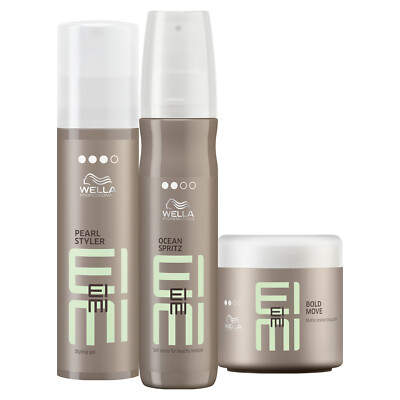 WELLA EIMI Set OCEAN SPRITZ 150ml + PEARL STYLER 100ml + BOLD MOVE 150ml