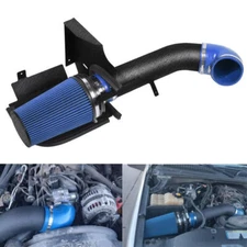 4" Black Cold Air Intake+Heat Shield Kit For 99-06 GMC/Chevy V8 4.8L/5.3L/6.0L