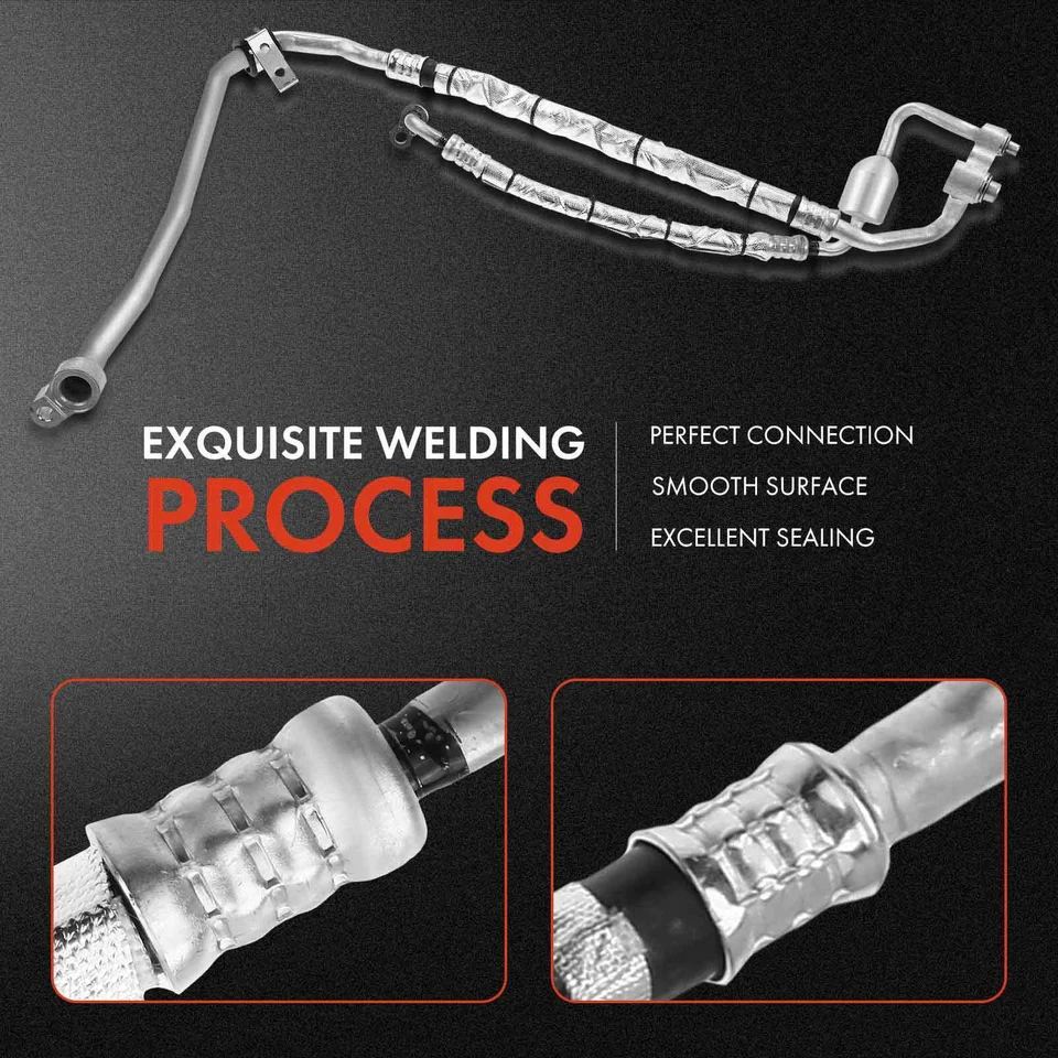 Conjunto de succión y descarga de aire acondicionado para Ford Fusion Lincoln MKZ 2010-2012 V6 3,5 L Foto 4 de 4