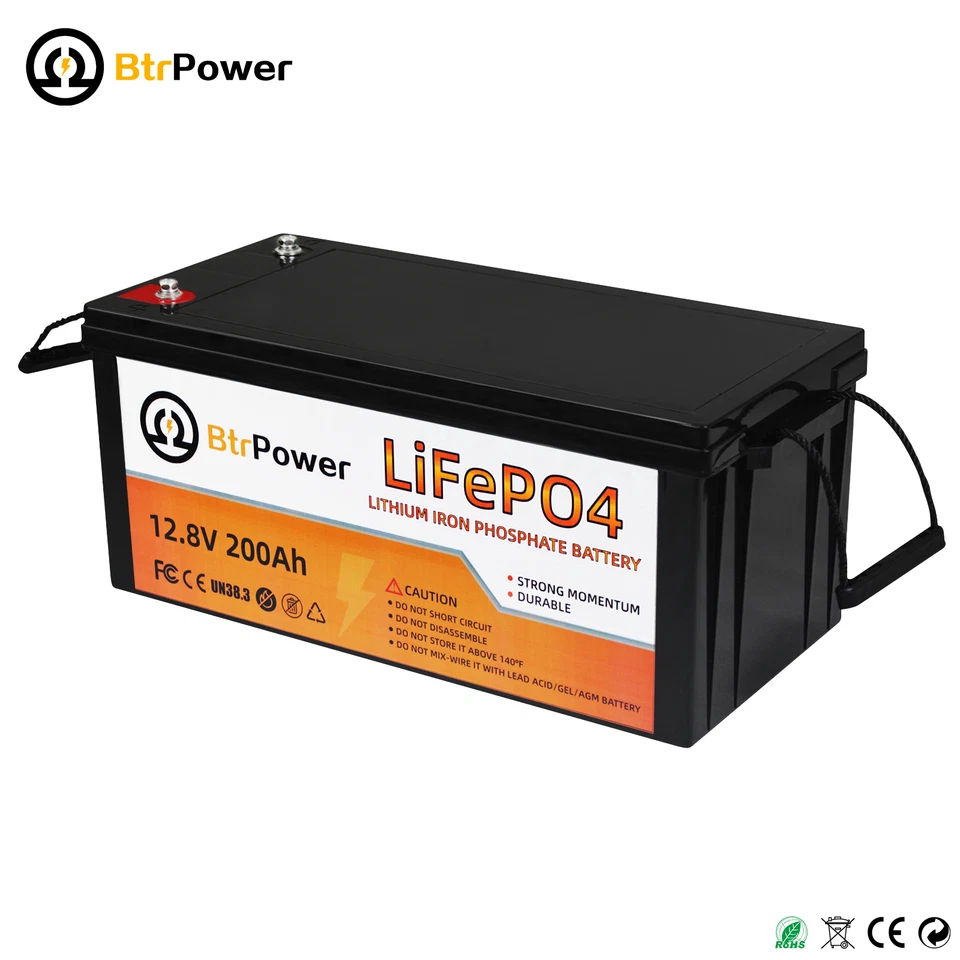 Nueva Batería de Litio 12V LiFePO4 50Ah 100Ah 140Ah 200AhPlus Ciclo Profundo Foto 3 de 4