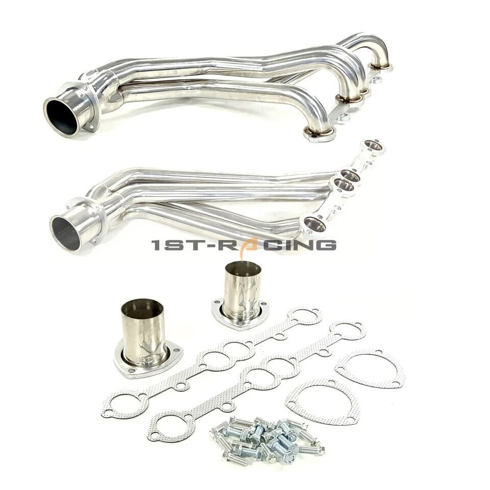 Cabezales de colector de escape para Chevy/GMC C10 C15 C20 1966-87 Suburban 5,0 5,7 L V8 Foto 2 de 4