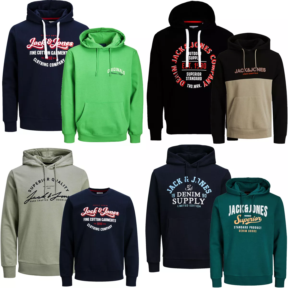Jack and jones hoodie 4xl hot sale