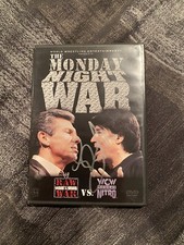 WWE - Monday Night Wars (DVD, 2004) “SIGNED” By Eric Bischoff!