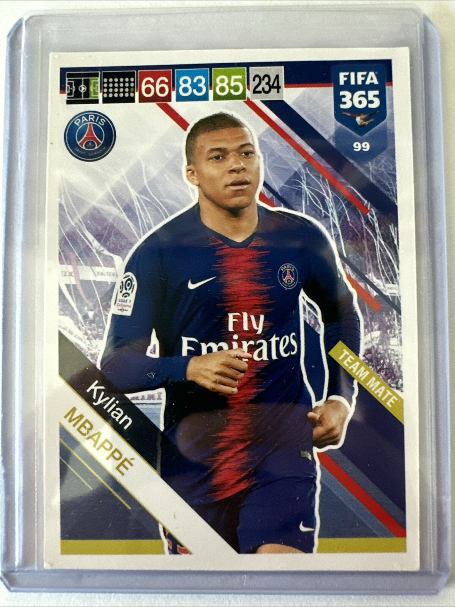 2018-19 Panini Adrenalyn XL Fifa 365 - Team Mate #99 Kylian 2018-19 Panini Adrenalyn XL Fifa 365 - Team Mate #99 Kylian