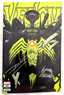 Marvel Comic Venom #26, 1st full app Virus-Tyler Kirkham Exclusive Virus Variant