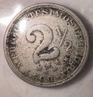 1916 Panama 2 1/2 Centesimos Beautiful Foreign Coin — photo 2