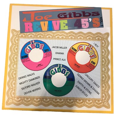 Various - Joe Gibbs Revive 45 s Vol 1 - Limited Edition 12  1991