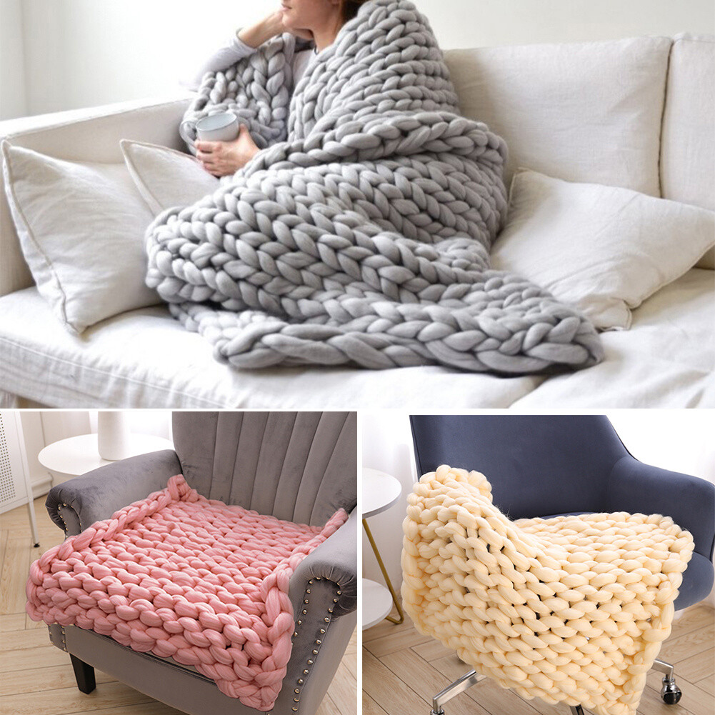 Amazon Chunky Knit Throw For Bed 10 Best Chunky Knit Blankets To