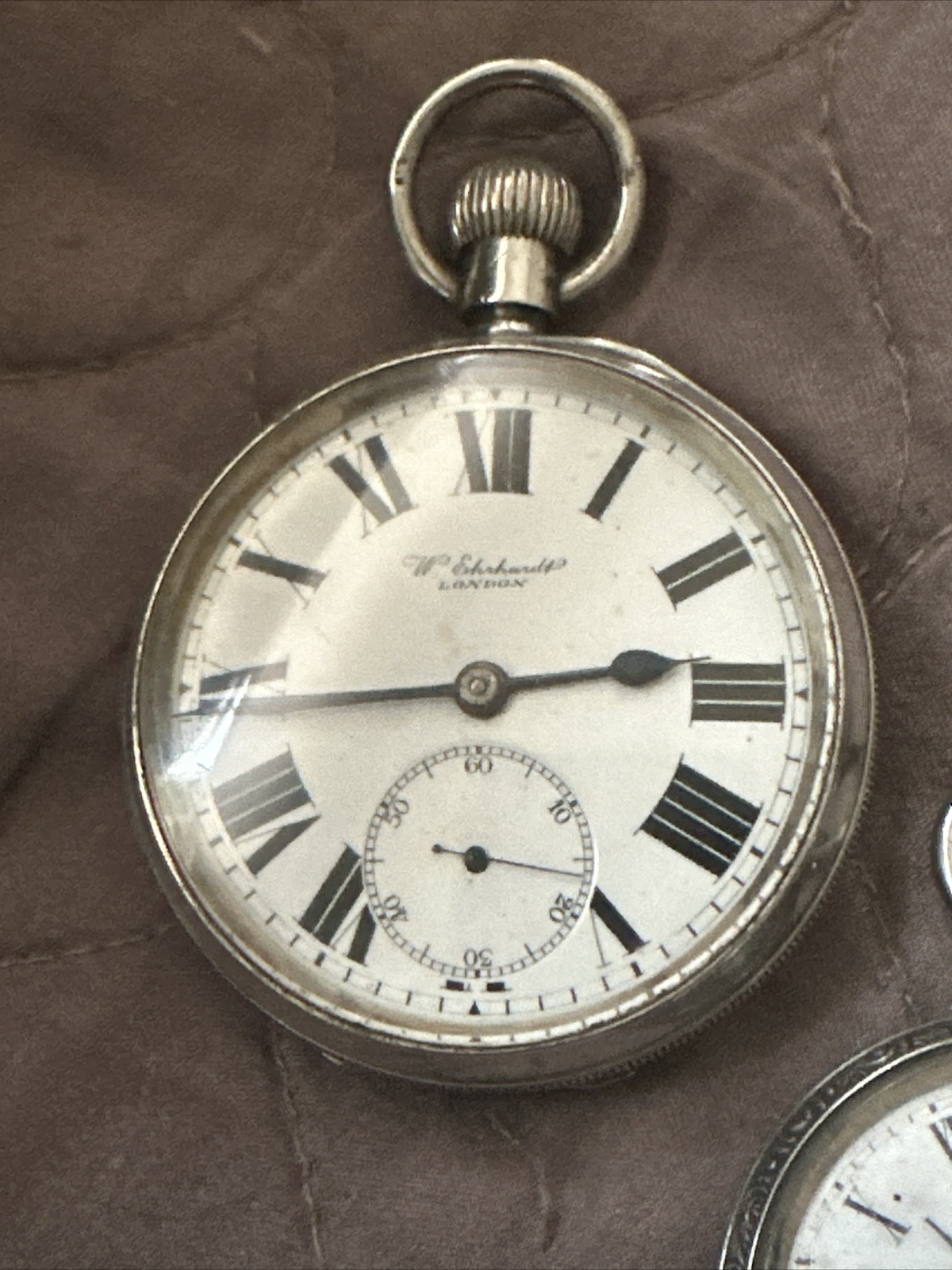 4 Silver Pocket Watches eBay