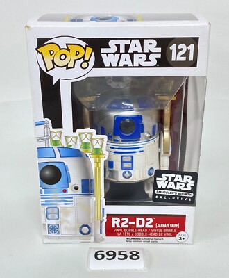Funko POP! Star Wars R2-D2 Jabba's Skiff # 121 Smuggler's