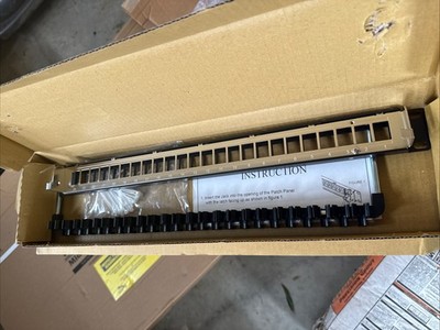 Dynacom 24-Port Keystone Patch Panel, 1RU Lot Of 14 In Box