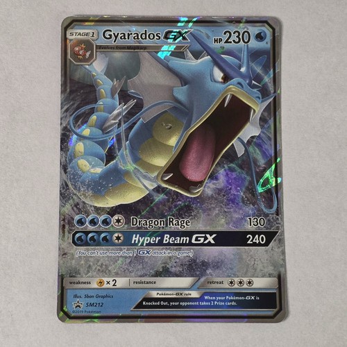 Gyarados GX SM212 - Sun & Moon Promos - Black Star Promo - English Pokemon TCG