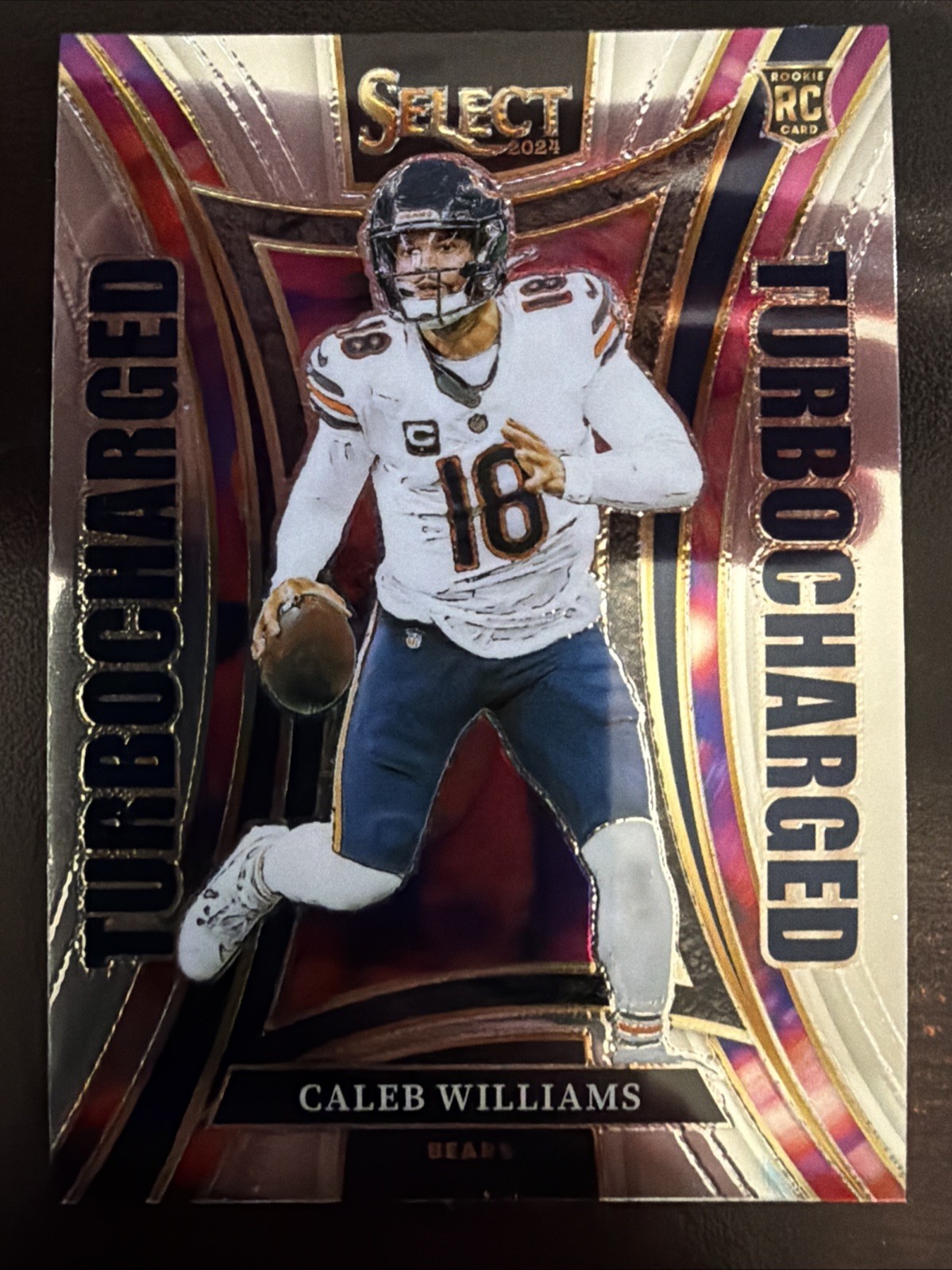 2024 Panini Select - Turbocharged Caleb Williams #11 (RC)