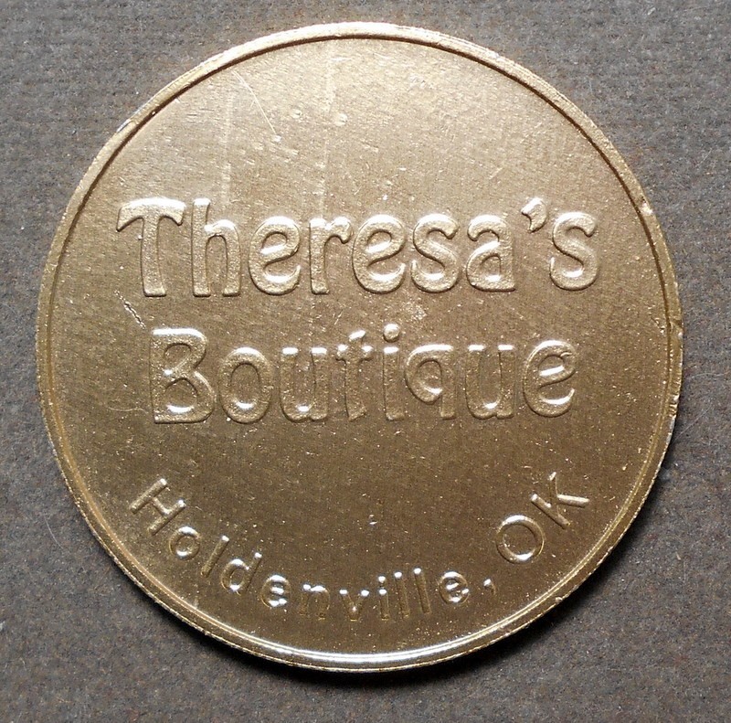 Holdenville, Ok., Theresa’s Botique   Twenty Five Dollars Redeemable In Merchan