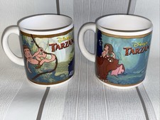 Disney Tarzan 2x Tasse, Kaffeetasse, Mug , Sa...