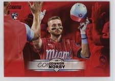 2025 Topps Stadium Club Red Foil Connor Norby #149 1a4q